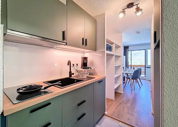 아파트 Les Olympiades - Lumieux. Centre Station. Pied Des Pistes Mae-7463 *