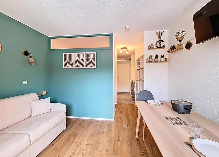 아파트 Les Olympiades - Lumieux. Centre Station. Pied Des Pistes Mae-7463 *